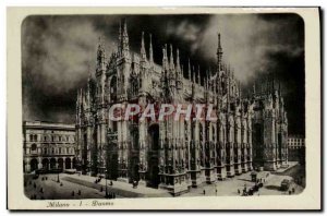 Old Postcard Milano ll Duomo