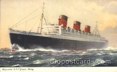 R.M.V. Queen Mary Cunard Ship Unused 