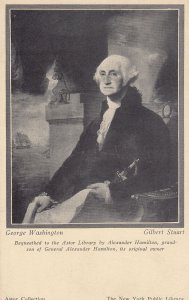 George Washington Gilbert Stuart Old Postcard