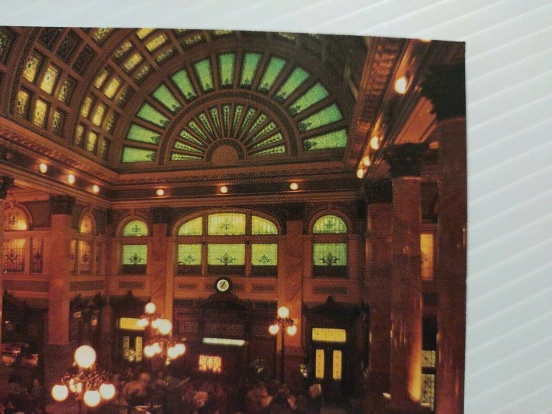 VTG Postcard Grand Concourse Landmarks Building Station Square Pittsburgh PA 731