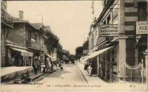 CPA ARCACHON-Boulevard de la Plage (27688)