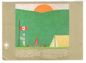 Fifteenth World Scout Jamboree, Alberta, Used 1983, Canada Flag