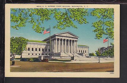 US Supreme Court,Washington,DC Postcard 