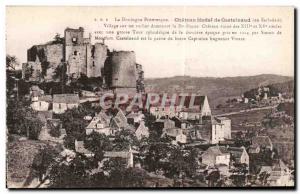 Feudal Chateau Castelnaud - Old Postcard