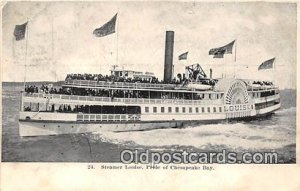 Steamer Louise Pride of Chesapeake Bay Ship 1907 