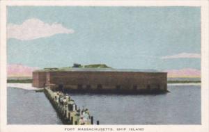 Mississippi Ship Island Fort Massachusetts