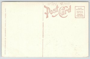 Toledo Ohio~Scott High School~Corner View Showing 2 Buildings~1920s Postcard