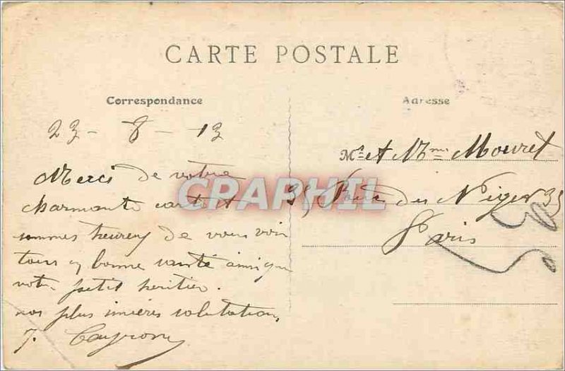 Postcard Old Riva Bella (Calvados) Christian Avenue Villas