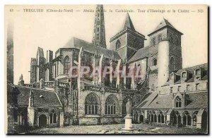 Old Postcard North Treguier ratings apse of the Cathedral tower Hastings and ...