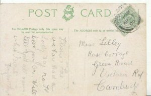 Genealogy Postcard - Lilley - Green Road - Victoria Road - Cambridge - Ref 3447A