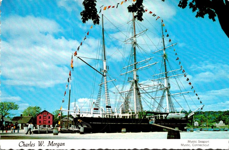 Connecticut Mystic Seaport Schooner Charles W Morgan