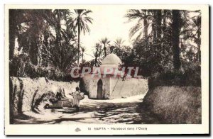 Old Postcard Nafta Marabout in I & # 39Oasis