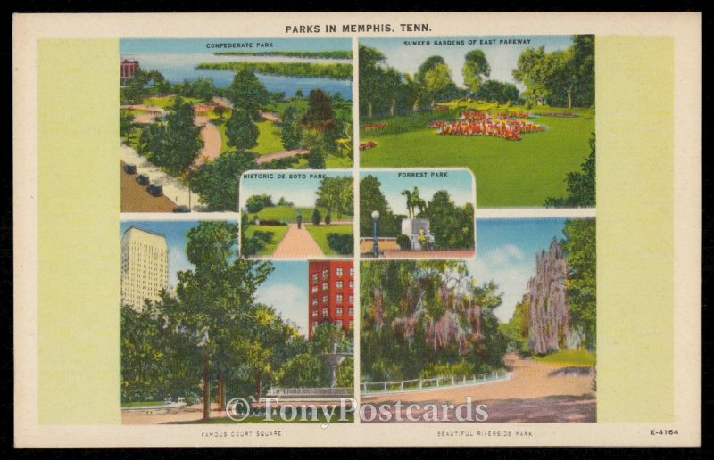 Parks in Memphis, Tenn.