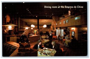 c1960's Dining at Hennessy's Oriental Restaurant West Vancouver Canada Postcard