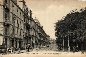 CPA MONTPELLIER - La Rue de la République (518671)