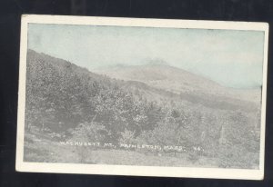 PRINCETON MASSACHUSETTS MASCHUSETT MOUNTAIN VINTAGE POSTCARD