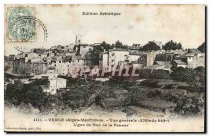 Venge - Vue Generale alt 293 - Line of the South of France - Old Postcard