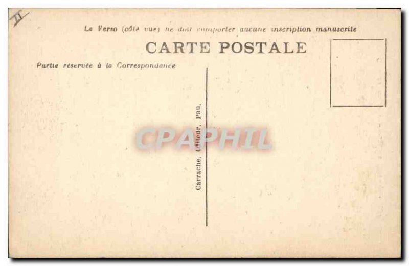 Postcard Old Organ St Savin old organ