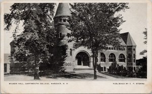 Hanover NH Wilson Hall Dartmouth College Unused EP Storrs Postcard G21