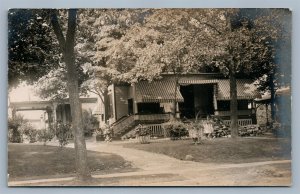 SOMERVILLE NJ ANTIQUE REAL PHOTO POSTCARD RPPC