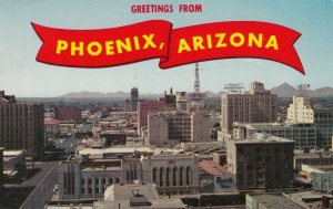 PHOENIX , Arizona , 1950 ; Greetings in the Valley of the Sun