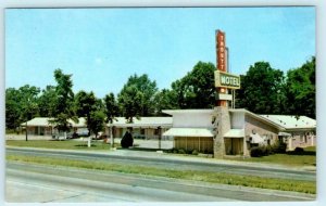 BENTON, Arkansas AR ~ Roadside TROUTT MOTEL 1975 Saline County Postcard