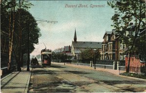 PC UNITED KINGDOM, EGREMONT, LISCARD ROAD, Vintage Postcard (b32024)