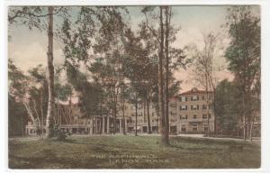 The Aspinwall Hotel Lenox Massachusetts handcolored Albertype postcard