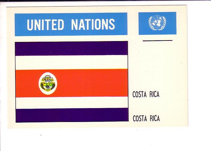 Costa Rica, Flag, United Nations.