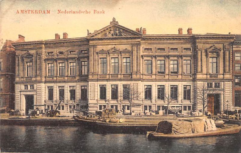 Nederlandsche Bank Amsterdam Holland Unused 