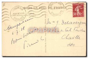 Postcard Old La Rochefoucauld (Charente)