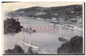 Old Postcard Villefranche Wing Charter