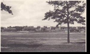 Massachusetts Ayer Fort Devens Officers Quarters From Parade Ground Albertype