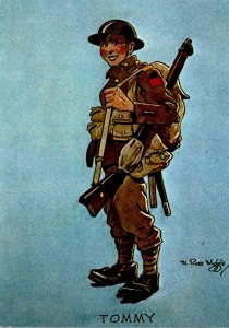 Military World War I Caricature Tommy