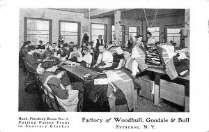 Syracuse NY Factory of Woodhull, Goodale, And Bull, In 1906, Postcard