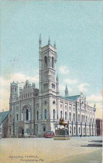 Pennsylvania Philadelphia Masonic Temple 1908