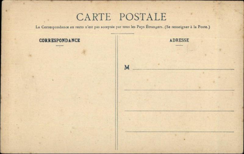 French Naval Battleship Ship Le Henri IV c1915 Postcard