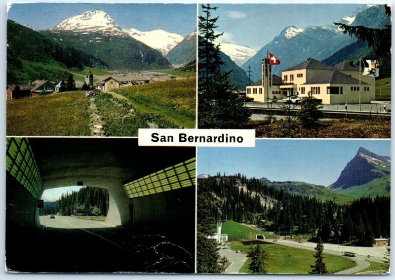 Postcard - San Bernardino, Switzerland