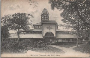 Postcard Methodist Tabernacle Oak Bluffs MA