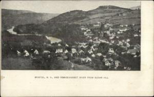 Bristol NH From Sugar Hill c1905 Postcard