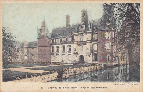 France Chateau de Maintenon Facade Septentrionale