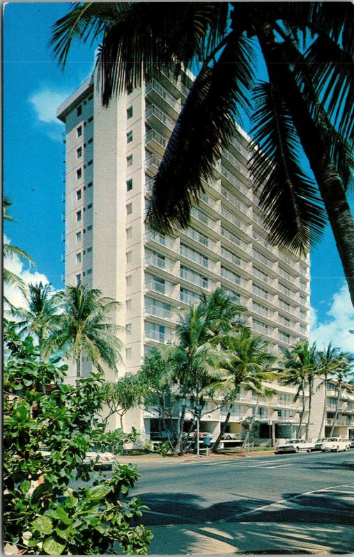 Vtg 1970 Waikiki Surf Hotel Honolulu Hawaii HI Unused Postcard