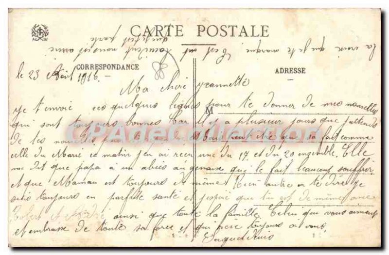 Postcard Old Moyenmoutier Vue Generale