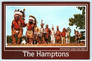 The Hamptons SHINNECOCK INDIAN POW WOW Long Island NY  ~ 4 x 6 Postcard