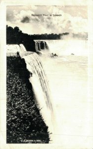 Canada Prospect Point In Summer Vintage RPPC 07.41