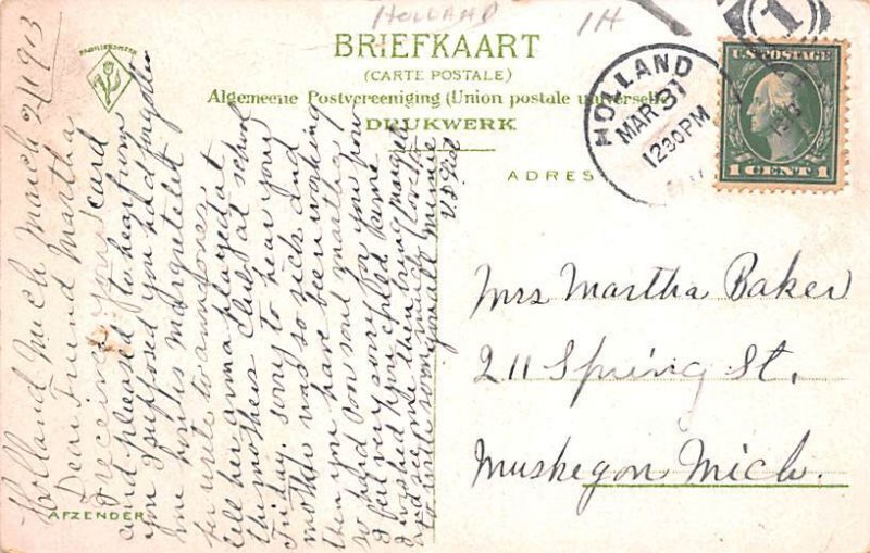 Voorheen, Thans Zeeland Walcheren Holland 1913 