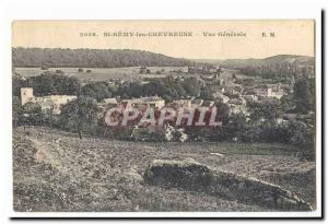 St Remy les Chevreuse Old Postcard General view