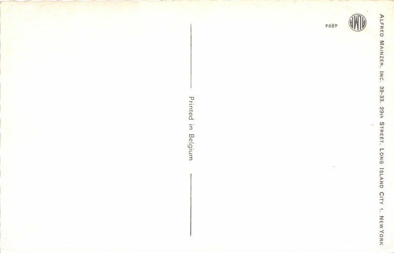 F86/ Alfred Mainzer Signed Postcard Dressed Cats Comic c50s Tailor Shop 15