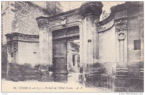 Portail De l'Hotel Gouin, TOURS (Indre et Loire), France, 1900-1910s