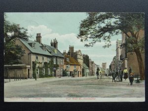 Dorset DORCHESTER High West Street c1907 Postcard by H. Ling